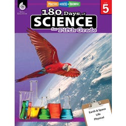 Image for Shell Education 180 Days of Science Book, Grade 5 from School Specialty
