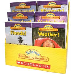 Image for Scholastic Wild Weather Science Vocabulary Reader, Set of 36. from School Specialty