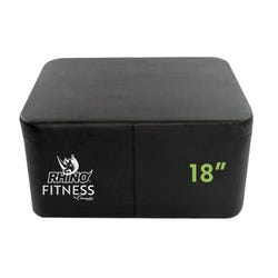 Image for Champion Sports Foam Plyo Box, 18 Inch Height, Black from School Specialty
