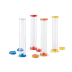 Image for Learning Resources Primary Science Sensory Tubes, Set of 4, Age 2 and up from School Specialty