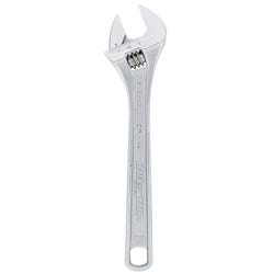 Image for Channel Lock Adjustable Wrench, 15 in L X 1-3/4 in W, Chrome Vanadium Steel from School Specialty