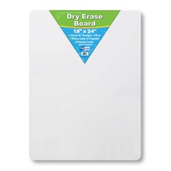 Image for Flipside Dry Erase Board, Plain, 18 x 24 Inches from School Specialty