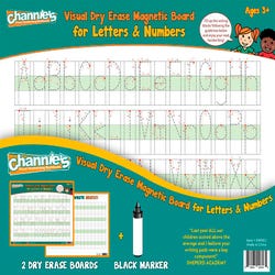 Image for Channie's Visual Dry Erase Alphabet Magnetic Board, 2 Pack from School Specialty