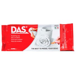DAS Air-Hardening Acid-Free Non-Toxic Modeling Clay, 1.1 lb, White Item Number 410351