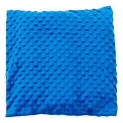 Image for Abilitations Medium Lap Pad Cover, Minky, 14 x 14 Inches, Blue from School Specialty