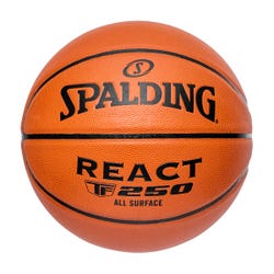Image for Spalding REACT TF250 Men's Official Basketball, 29-1/2 Inch, Orange from School Specialty