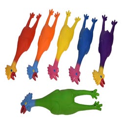 Image for Sportime RubberLike Chickens, Set of 6 from School Specialty