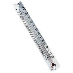 Image for Frey Scientific V-Back Metal Thermometers, Fahrenheit/Celsius Dual Scale from School Specialty