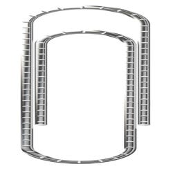 Image for School Smart Non-Skid Paper Clips, Jumbo, 2 Inches, Steel, 10 Packs with 100 Clips Each from School Specialty