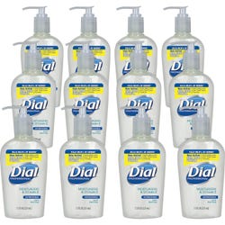Image for Dial Sensitive Skin Liquid Hand Soap, 7.5 oz, Clear, Pack of 12 from School Specialty