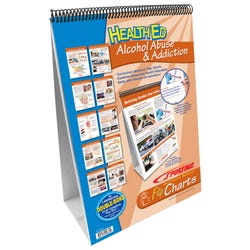 Image for Sportime Alcohol Abuse and Addiction Flip Chart Set, Grades 5 to 12 from School Specialty