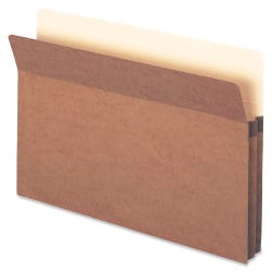 Image for Smead File Pocket, Legal Size, 1-3/4 Inch Expansion, Straight Cut, Redrope, Pack of 25 from School Specialty