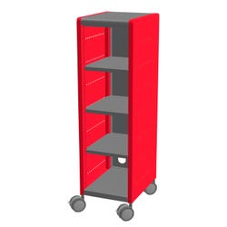 Image for Classroom Select Geode Tall Single Wide Cabinet, 3 Shelves from School Specialty