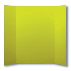 Image for School Smart Presentation Boards, 48 x 36 Inches, Yellow, Pack of 10 from School Specialty