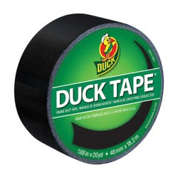 Image for Duck Tape Colored Duct Tape, 1-7/8 Inches x 20 Yards, Black from School Specialty