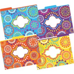 Image for Barker Creek File Folders, Moroccan Design, Letter Size, Set of 12 from School Specialty