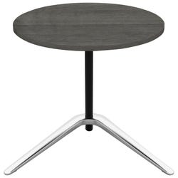 Image for Lorell Guest Area Round Top Accent Table -- Table, Accent, 15-3/4"Wx15-3/4"Lx24-3/5"H, Charcoal from School Specialty