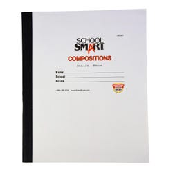 School Smart Primary Composition Book, No Margin, 8-1/2 x 7 Inches, 96 Pages 085307
