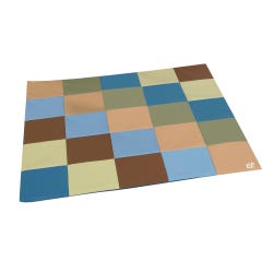 Image for Children's Factory Patchwork Mat, 57 x 57 x 1 Inches, Woodland from School Specialty