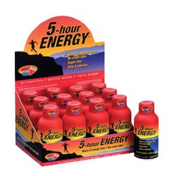 Image for 5 Hour Energy Berry Sugar-Free Energy Drink, 2 Ounces, Pack of 12 from School Specialty