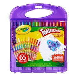 Crayola Twistables Mini Crayons & Paper Set, Set of 65 2127886