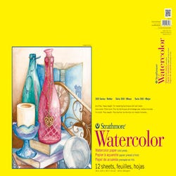 Image for Strathmore 300 Series Watercolor Pad, 11 x 15 Inches, 140 lb, 12 Sheets from School Specialty