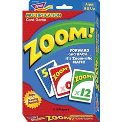 Image for Trend ZOOM! Multiplication Card Game from School Specialty
