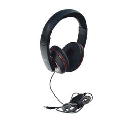 Image for Califone 2021 Deluxe Stereo Headphones with Inline Volume Control, 3.5mm Plug from School Specialty