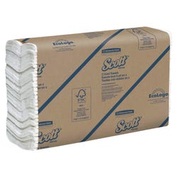 Image for Kimberly-Clark Scott Surpass C-Fold Towel, White, Pack of 2400 from School Specialty