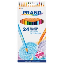 Image for Prang Colored Pencils, Assorted Colors, Set of 24 from School Specialty