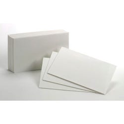 3x5 Blank Index Cards, Item Number 1380617