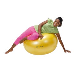 Image for Gymnic Giant Body Ball, 29-1/2 Inches, Yellow, Each from School Specialty