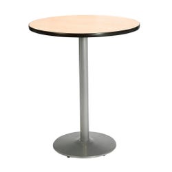 Image for KFI Seating Round Bar Height Cafe Pedestal Table from School Specialty
