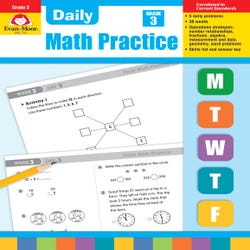 Math Practice, Math Review Supplies, Item Number 068078