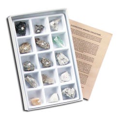 Geoscience Intro to Fluorescent Minerals Collection, Assorted, Set of 15, Item Number 575112