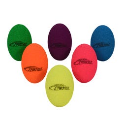 Image for Sportime Fluorescent Foam Balls, Assorted Colors, 2-3/4 Inches, Set of 6 from School Specialty