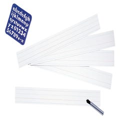 Image for School Smart Sentence Strips, 3 x 24 Inches, White, 100 Sheets from School Specialty