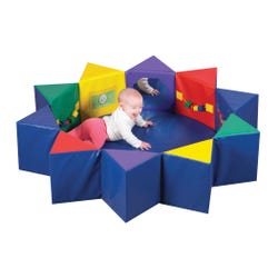 Image for Children's Factory Multi-Activity Pentagon 3 Piece Set, Primary Colors, 54 x 54 x 12 Inches from School Specialty