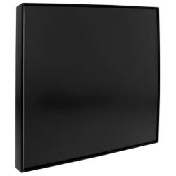 Image for Lorell Snap Plate Architectural Sign, 8 x 8 x 3/5 Inches, Black from School Specialty