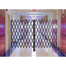 Image for KC Bin Double Fixed Security Gate, 10 to 12 x 6 Feet from School Specialty