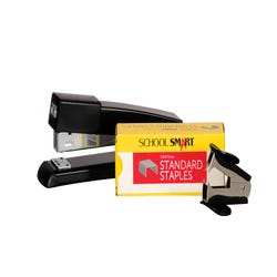 Image for School Smart Stapler Value Pack Individual Set with Stapler, Remover, and Staples from School Specialty