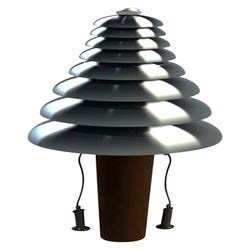 Image for Freenotes Harmony Park Pagoda Bells, In-Ground Mount, 39 x 19 x 11 Inches from School Specialty