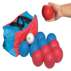 Image for Sportime UltiMax Softbocce Game, Set of 12 Bocce Balls, Jack Ball and Carry Case from School Specialty