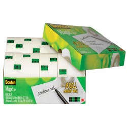 Image for Scotch 810 Magic Tape, 0.75 x 1000 Inch, Matte Clear, Pack of 18 from School Specialty