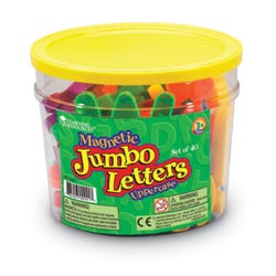Image for Learning Resources Jumbo Uppercase Magnetic Letters, Set of 40 from School Specialty