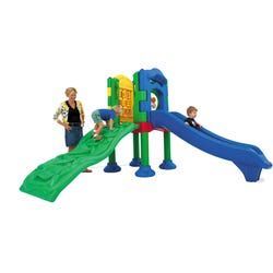 Image for UltraPlay Discovery Center Discovery Hilltop with Ground Spike Mounting Kit, Playful Theme from School Specialty