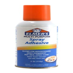 Elmer's Multi-Purpose Spray Adhesive, 4 Ounces 2040890