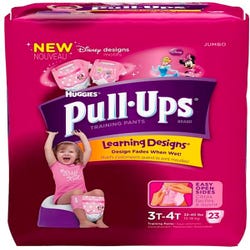 Image for Huggies Pull-Ups Training Pants, 3T-4T Girls, Case of 88 from School Specialty