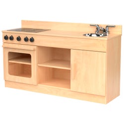 Image for Childcraft Modern Compact Kitchen Center, 47-3/4 x 14-1/2 x 27-3/4 Inches from School Specialty