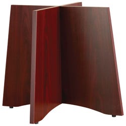 Image for Classroom Select Mahogany Round Conference Table Base, for 42 or 48 Inch Tabletops, Mahogany from School Specialty